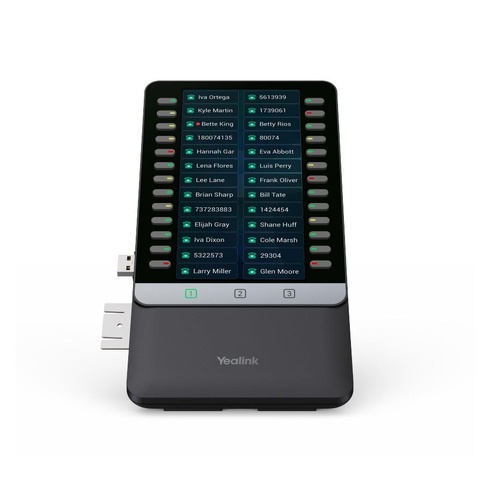 Yealink EXP55 Color Expansion Module, 5.5" Display, 78 Programmable Keys, Dual-Color LEDs