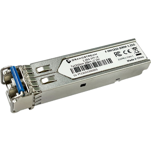 GRANDSTREAM F-SM1310-20KM-1.25G SFP FIBER MODULE SINGLE-MODE 1310NM 20-KILOMETER 1.25GBPS