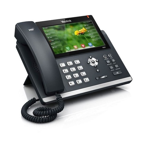 Yealink SIP-T48S 16 Line IP Phone  Dual Gigabit, 7'' Color Touch Screen, Bluetooth