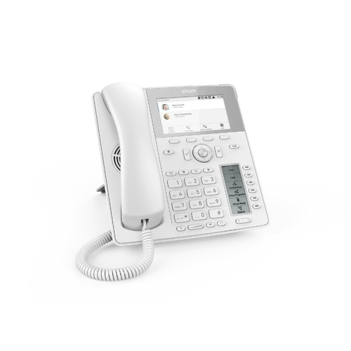 Snom D785 White High-resolution 4.3 Zoll TFT colour display IP Phone