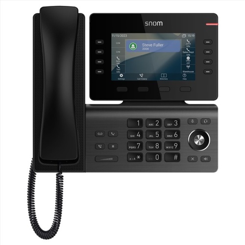 Snom D812 Desk Telephone 5' color LCD Screen 