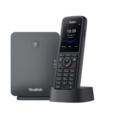 Yealink W79P Pro Ruggedized DECT IP Phone System, FNR, , Bluetooth 5.2 connectivity